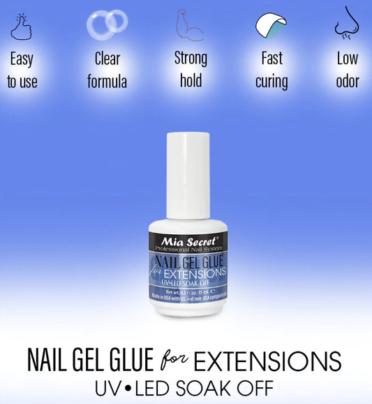 Nail Gel Glue for Gel Tips Extensions