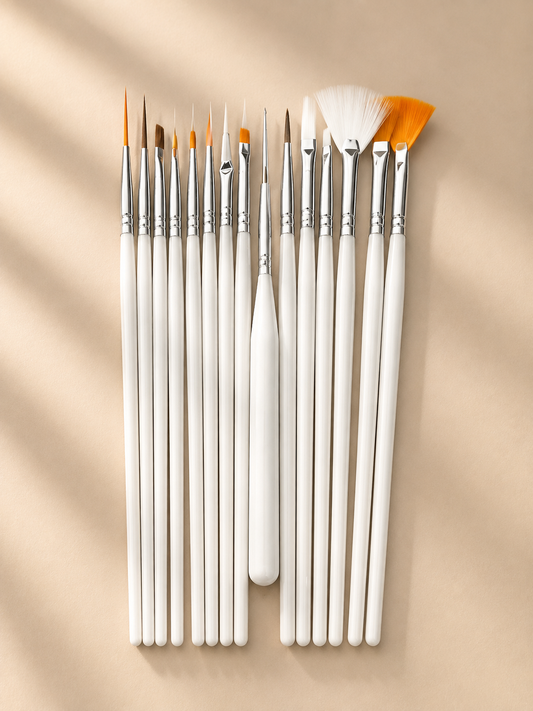 Pinceles para el arte de las uñas