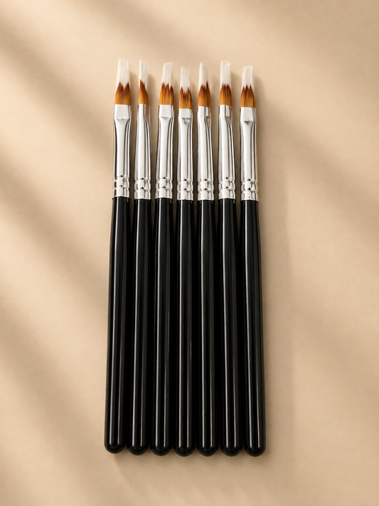 Pinceles para hacer flores