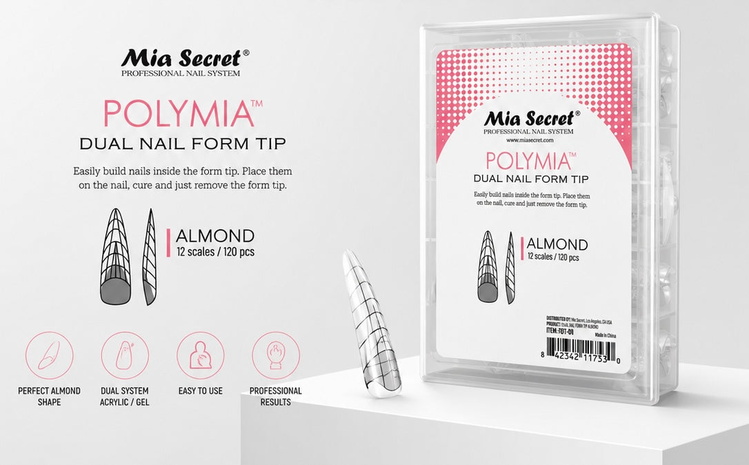 PolyMia Dual Nail Almond