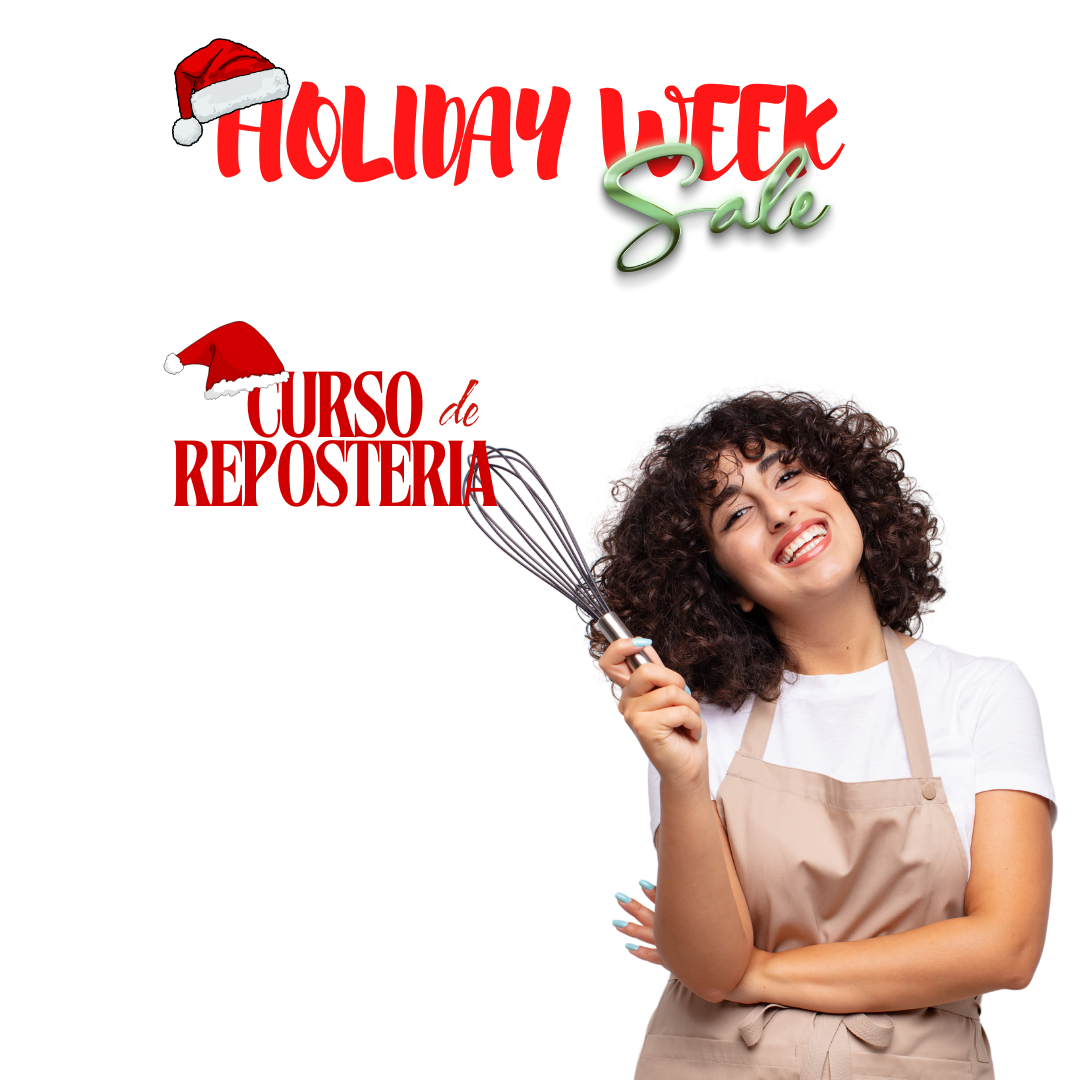 Holiday Week Sales Curso de Reposteria.