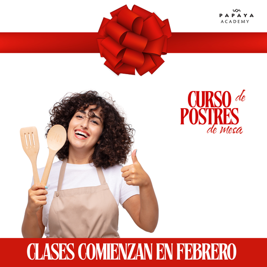 Matricula Curso de Postres de Mesa