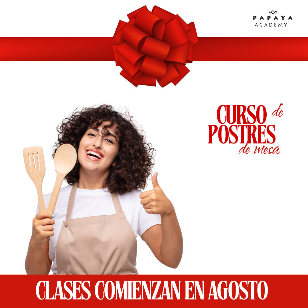 Matricula Curso de Postres de Mesa