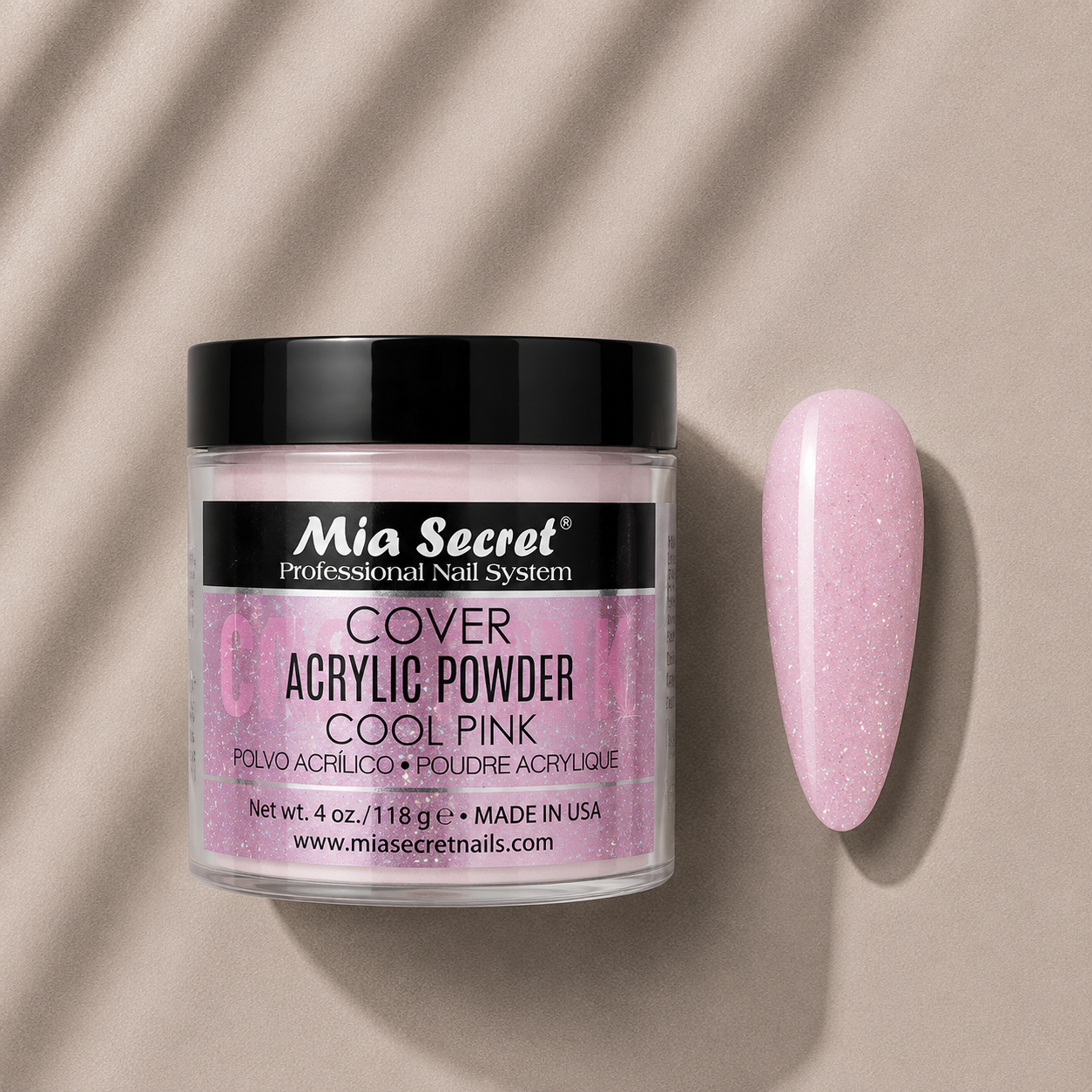Cover Acrylic Powder Cool Pink