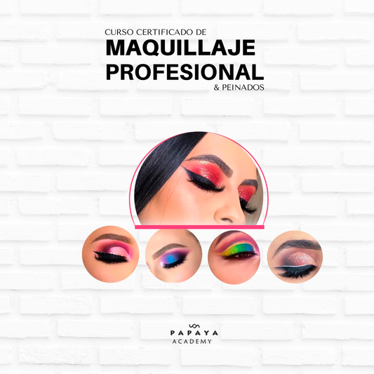 Matricula Curso de Maquillaje Profesional y Peinados
