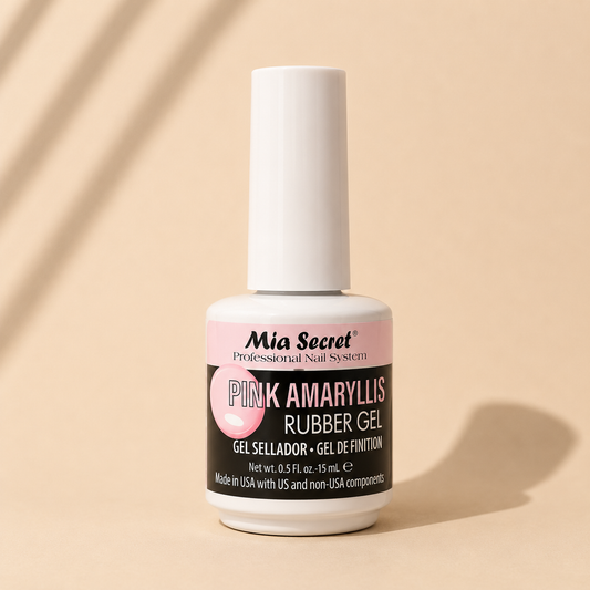 Rubber Gel Pink Amaryllis
