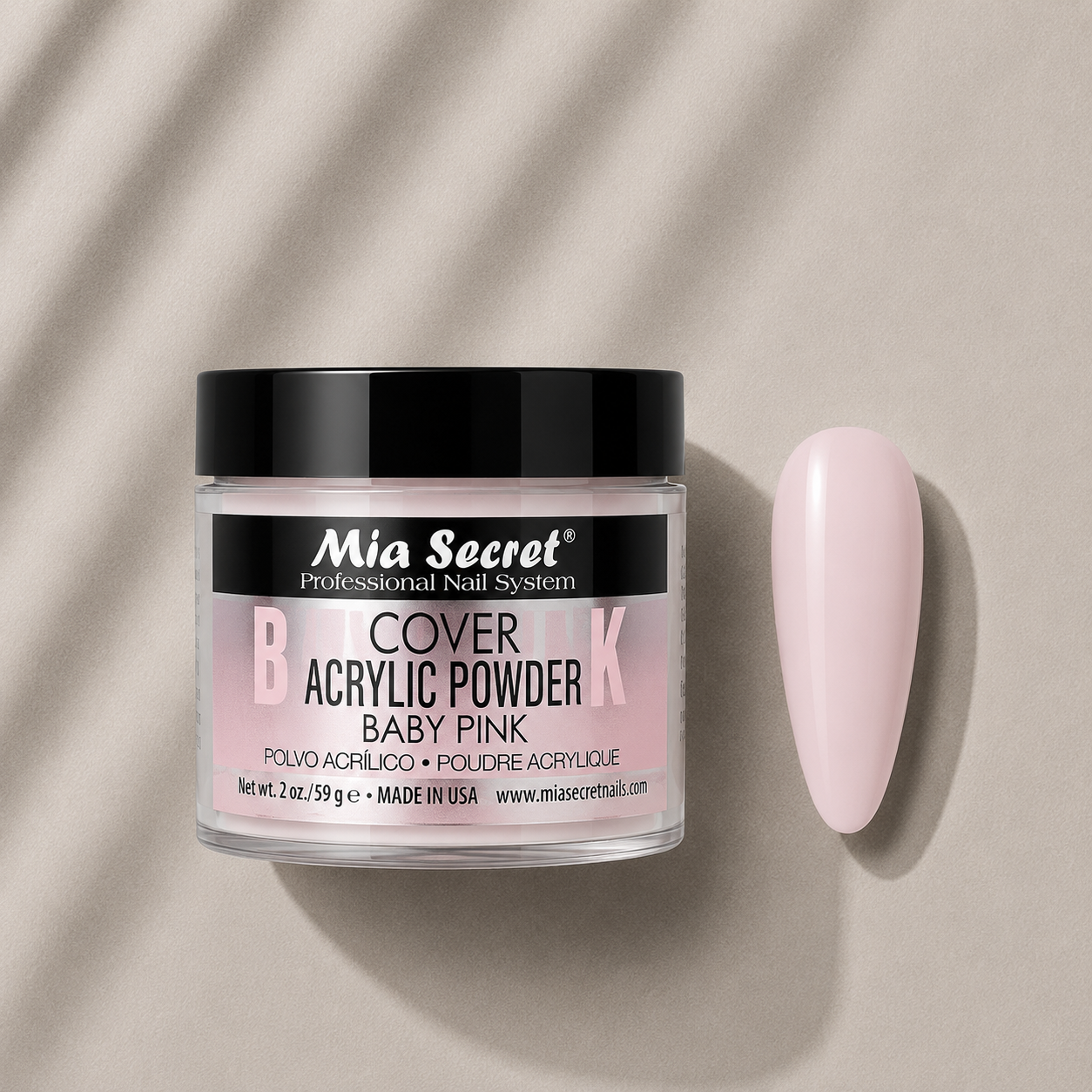 Cover Acrylic Powder Baby Pink