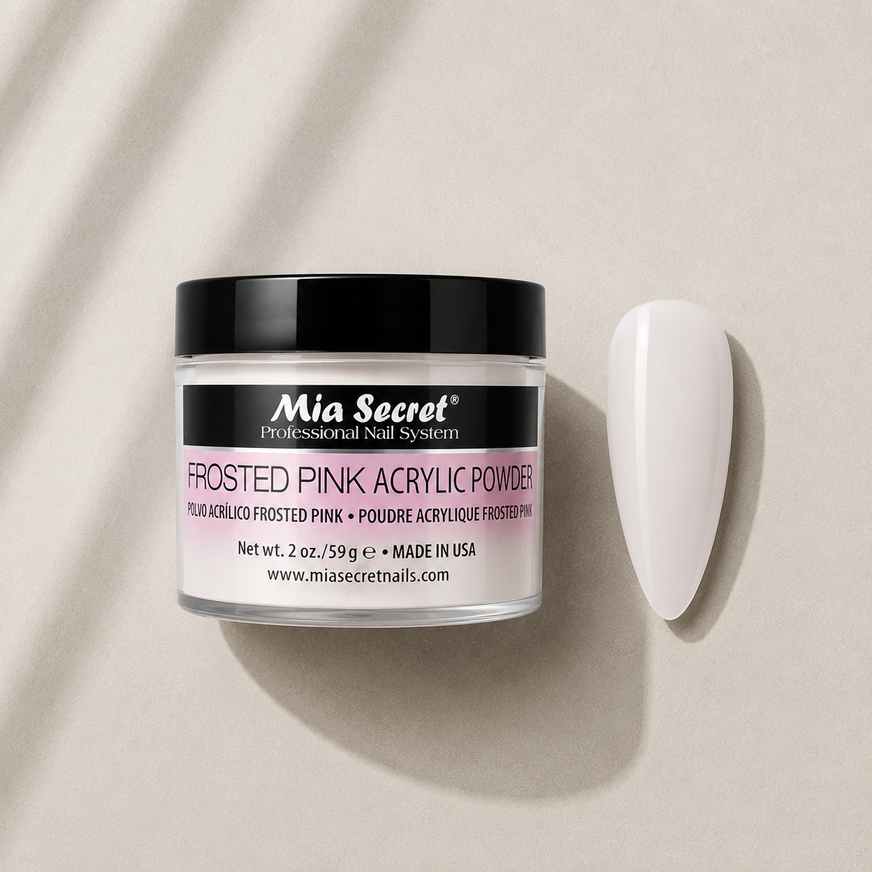 Frosted Pink Acrylic Powder