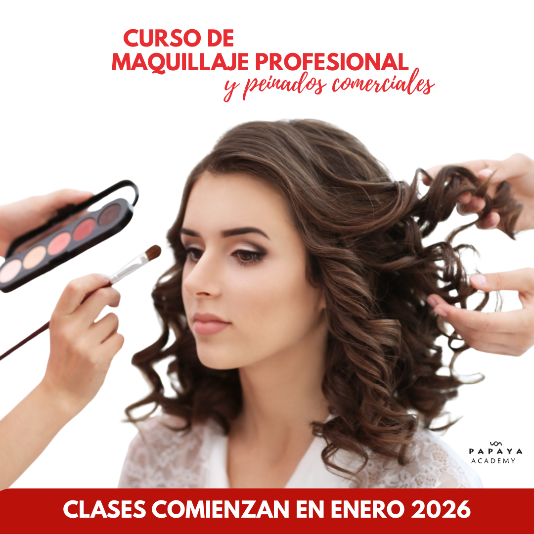 Matricula Curso de Maquillaje Profesional y Peinados